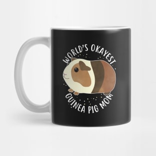 World's Okayest Guinea Pig Mom Mug